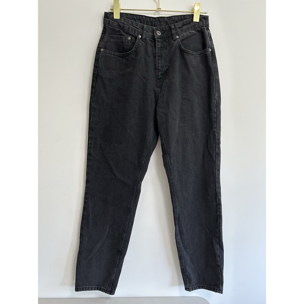 Ragged‎ Priest Jeans Black Women's Size 30 Distressed Relaxed Straight Goth Emo